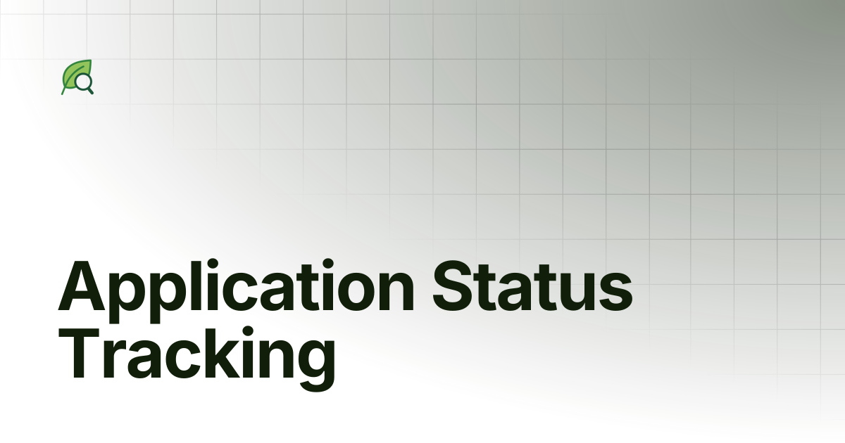 Application Status Tracking | JobKeskus Docs